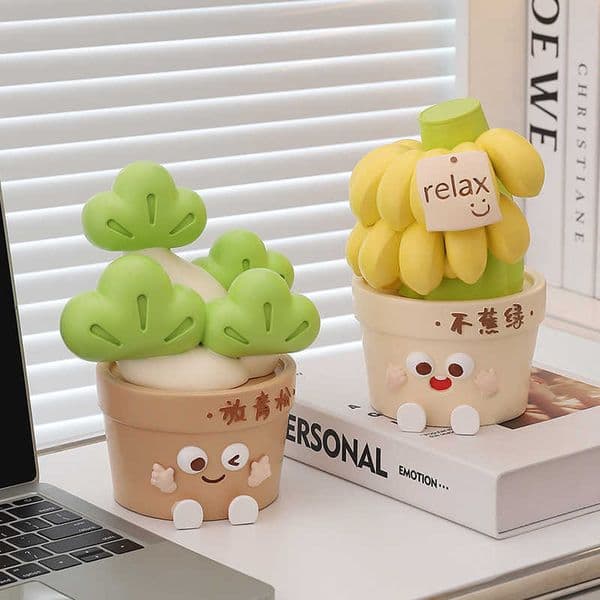 New Luxury High-End Resin Ornament for Relaxing Living Room Office Desk Healing Decoration Gift L260606