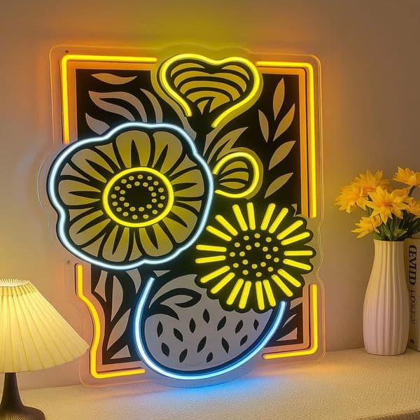 Illuminated Neon Sign Flex Neon Indoor Decoration Neon Sign Led Custom Letter