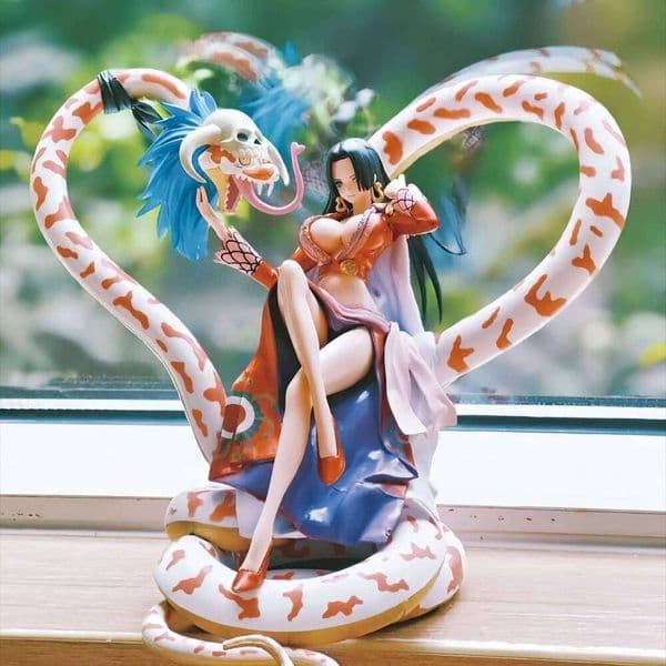 20cm Anime Figure One Piece figurine Garage Kit Boa Hancock Action Figures Toys gift J260609