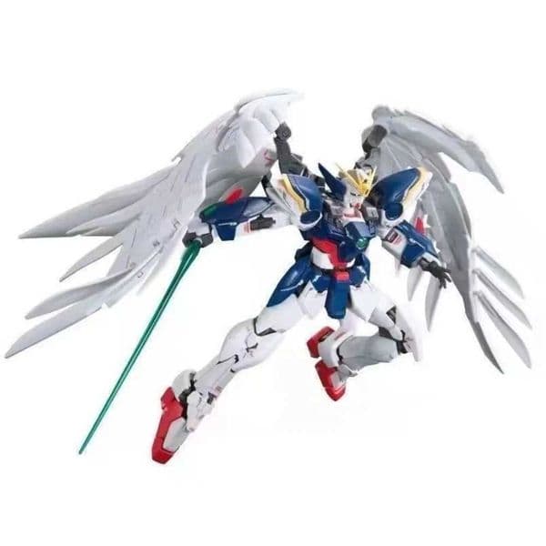 HG 1/144 Wing Zero Xxxg-00w0 XXXG-01W Assembly Model Kit Plastic Anime Action Figure Robot Ornament Desktop Decorations Gift Toy L26061071RE