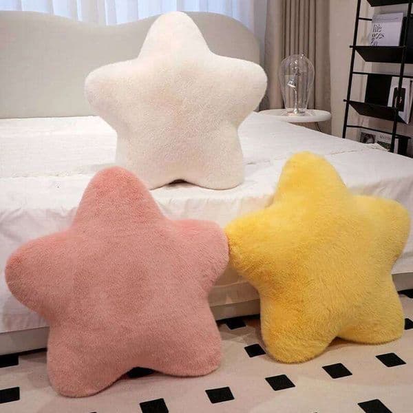 15/50/60CM Shaped Throw Pillow High Quality Stuffed Simulated Star Soft Bedroom Decoration Cushion 26L0610