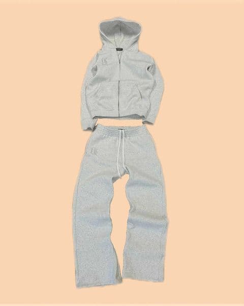 zipper retro pattern New embroidered hoodie Y2K men clothing Harajuku women clothing casual sweatpants couple suit tracksuit M260610
