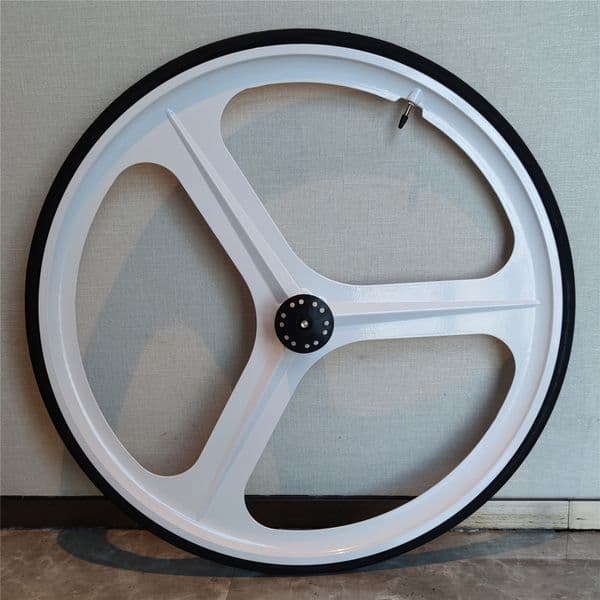 2026 Designer Magnesium Alloy Bicycle Wheel 700C Bike Rim 3 Spoke Fixie Mag Fixed Gear Single Speed Cycling Front Rear Wheelset TRI Flip-Flop Free Shipping 32