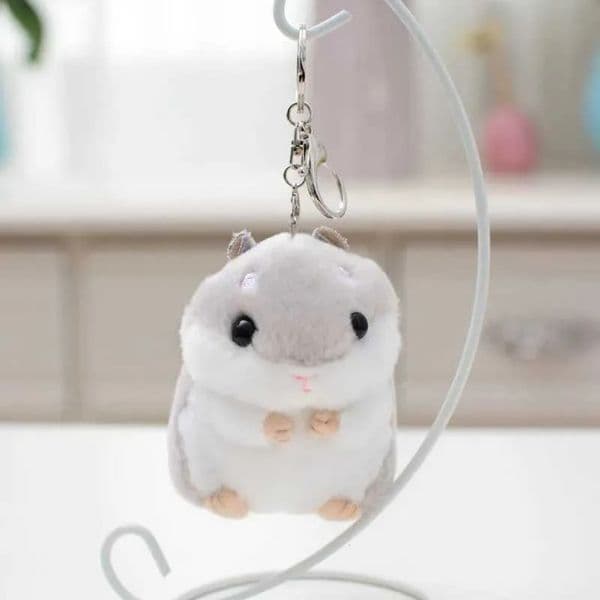 Game And Toy Plush Toys Animal stuff animal Children Toys Key Chain Stuffed Hamster Pendant Kawaii Dolls Kids Child Christmas Gifts Bag Doll For Babyx Free Sh