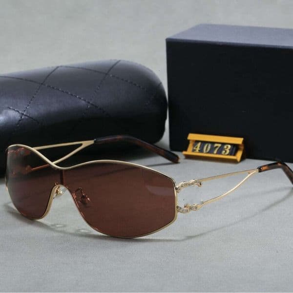 cc sunglasses Brown Ultra-Light Unique Y2k Sunglasses channels sunglasses