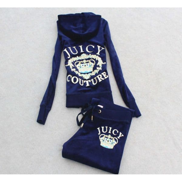 Juciy Coutoure Tracksuit Designer Suit Women's Y2k Casual Clothing Two Piece Track Suit Juicy Coture Velvet Tracksuit High Quality Sweatshirt And Pants Set 9Fd