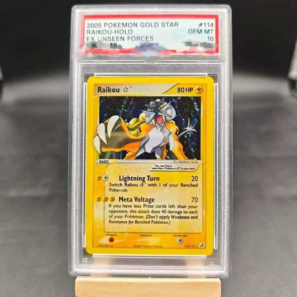 DIY Card 2005 GOLD STAR RAIKOU 114/115 Collection Card Copy Card Anime Game Gift Toy L2606096MZL