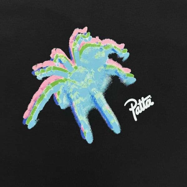 New American Style Street Fashion Mens Trendy Patta Top Loose Fashionablehigh Quality PATTA Short Sleeve C260610