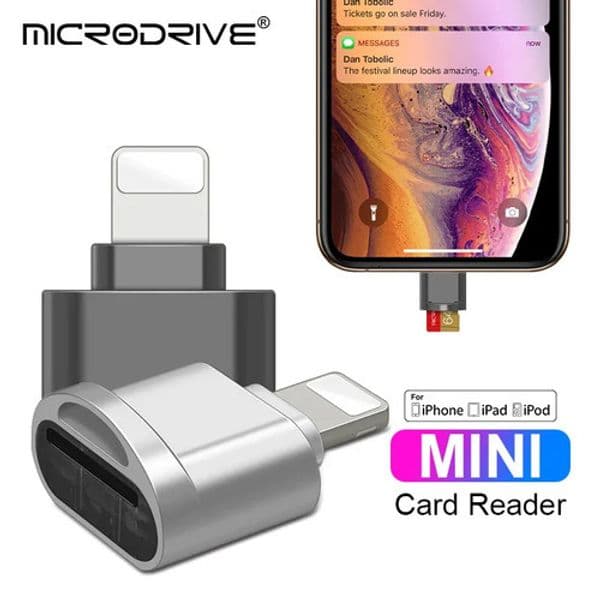 2026 New Lightning Flash Pen With Memory 16Gb 32Gb 64Gb 128Gb 256G Micro Mini SD Card Adapter / Reader For outdoor Iphone/Ipad Free Shipping 264
