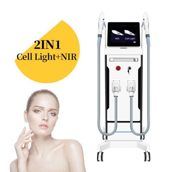 2 IN 1 Cell Light+NIR Water Cooling System DPL Laser Full Body Hair Removal Beauty Device cne Treatment Skin Brightening Facial Whitening Rejuvenation Machine