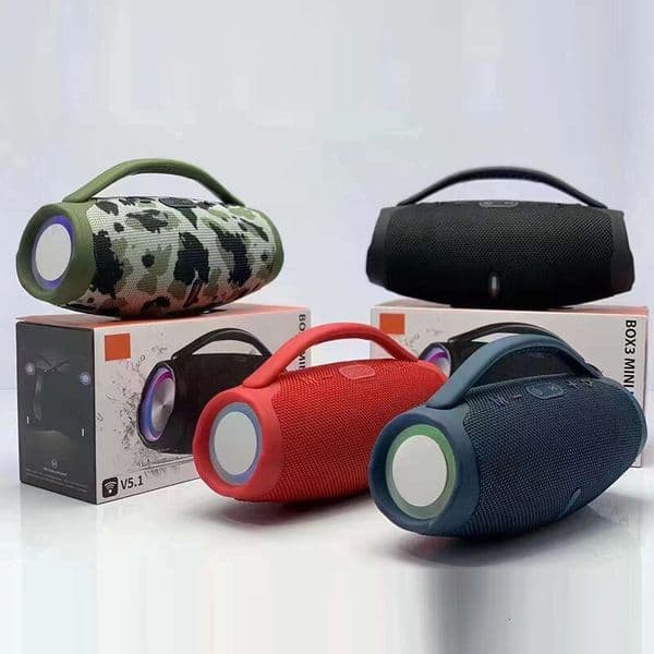 2026 New New Boombox3 MINI Wireless Bluetooth Speaker perfume Portable Outdoor cologne Subwoofer Stereo Bass Designer