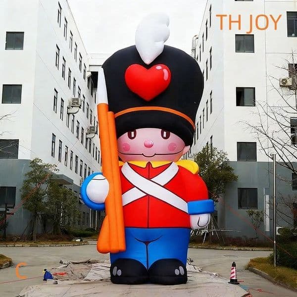 Free delivery Outdoor activities Inflatable Christmas soldier cartoon outodoor giant Inflatable Soldiers model