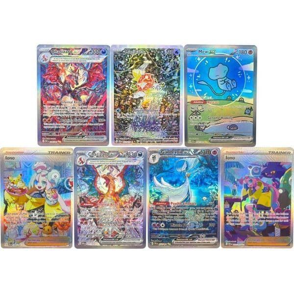 Collection Cards Gardevoir Lono Mew Paldean Fates DIY Self Made Single Card Classic Game Anime Card Gift L260609YY53