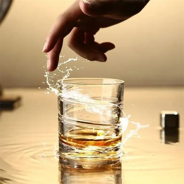 2026 Rotating Whiskey cologne Old Fashioned For Drinking Bourbonscotchcocktails Whisky Shake Cup Creative perfume Personality Glass Free Shipping 27