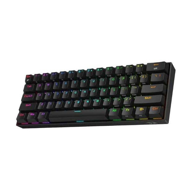 Redragon K530 Pro Draconic 60 Wireless RGB 3-Mode 61 Keys Gaming Hot-Swap Mechanical Keyboard Z260609