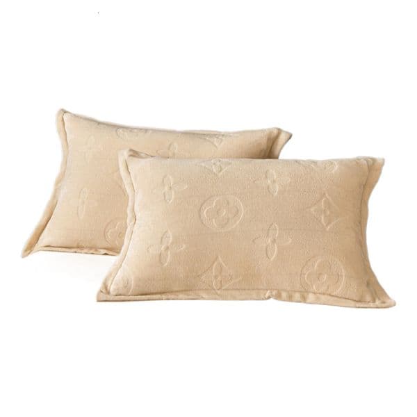 Fashion designer blanket matching pillowcase Cashfleece blanket Bedding Christmas wool soft home textile supply pillowcase winter 48*74cm