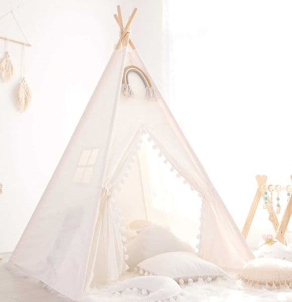 16m/13m Kid Tent Indoor Play House Wigwam for Child Portable Child Tipi Tents Teepee Toddler Ball Pit Girl Castle Play Room L260610