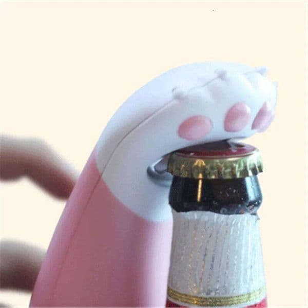 1 PCS 2024 The New Cute Cat Paw Bottle Beer Creative Opener Tools Bar Drinking Accessories Home Kitchen Party Supplies 26L0611