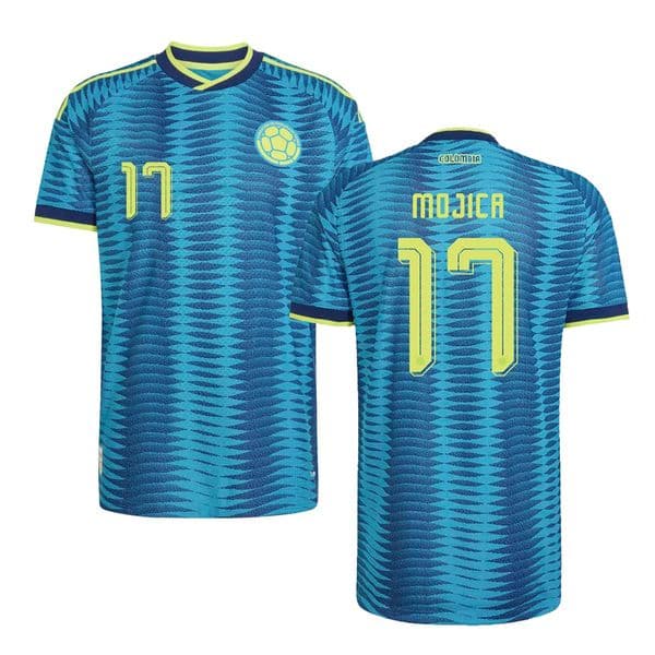 Colombia Away Jersey Johan Mojica NO. 17 World Cup 2026 T Shirt Colombians National TeamSports T-shirt Jerseys Football Stars Men Women Short Sleeves Tshirt Fans Gifts