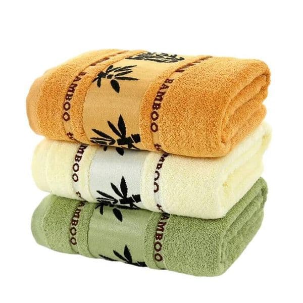 Set of 1/4/6 Bamboo Fiber Sets Home Bath Adults Face Towel Thick Absorbent Luxury Bathroom Towels Toalha De Praia ddmythur