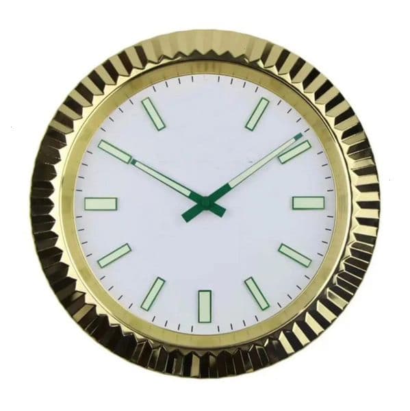 Luxury Designer Decor Luxury Wall Clock Dh899 gift set Designer Metal - Large Luminous Art For Living Room Home Home Decoration Desk 002 Decoration For 9 9