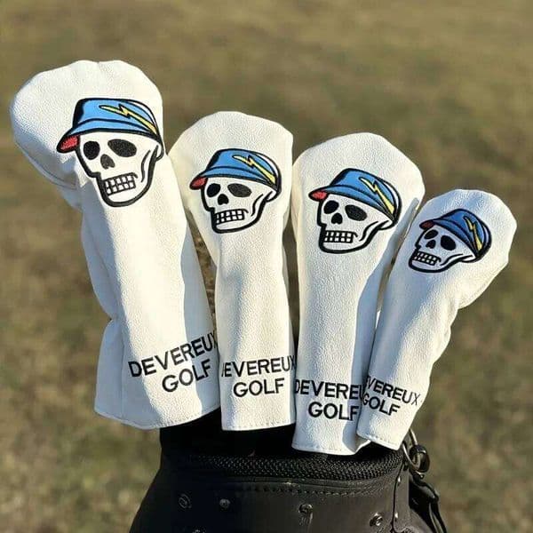 Skeleton design protective cover - white, dustproof and durable, golf accessories, providing the best protection J260611