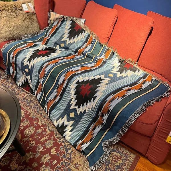 Leisure Nordic Throw Blanket for Bed Sofa Cover Indian Sofa Towel Picnic Travel Mat Bedspread Bohemian Tapestry New Years Gifts D260611