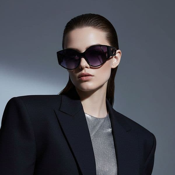 High Quality Korean-style fashion new trendy versatile sunglasses, UV protection, natural look street style, simple women's eyewear