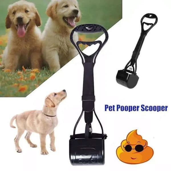2026 cologne Poop Scoop Clean Waste Long perfume Handle Dog Cat Picker Pooper Scooper Portable Pet Supplies Easy Grass And Gravel Pick Up Free Shipping 17
