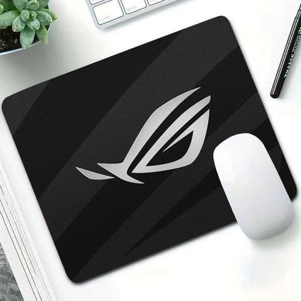 AS-US ROG Game Player Square Mousepad Small Size Home Desk Protector Mat Washable Desktop Mouse Pad Anti-slip Rubber Table Mats Z260610