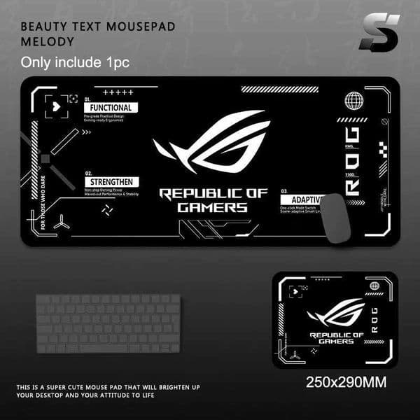 Gaming Mats Large Extended Pad for ASUS Rog Mouse Pad Gamer PC Computer Keyboard XXL Desk Mat Offices Interior Accessories Rug Z260610