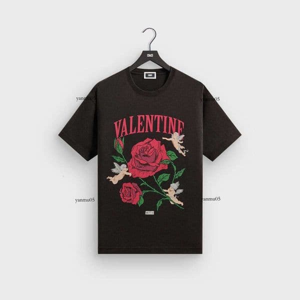 Kithsly Tshirt Designer Streetwear Summer Casual Short Fashion Men Tshirt Des Hommes Luxury Comfortable Breathable High Street Y2k Graphic Print Kithies Shirt 60d