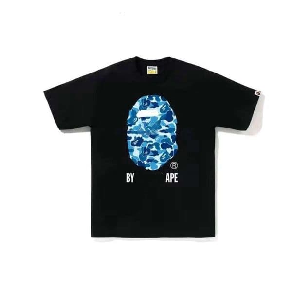 Bapechrome Shirt Shark Print T Shirts Women Designer Tshirts Fashion Tops Men Casual Graphic Chest Letter Bathing App Tee Classical Tees Camo Bapezip Up Clothing F4b