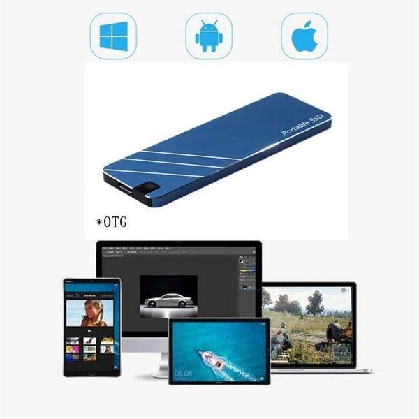 Mobile Solid State SSD Upgraded Portable Mini Hard Drive 4TB 6TB High Speed Direct Sales From Manufacturer 8TB