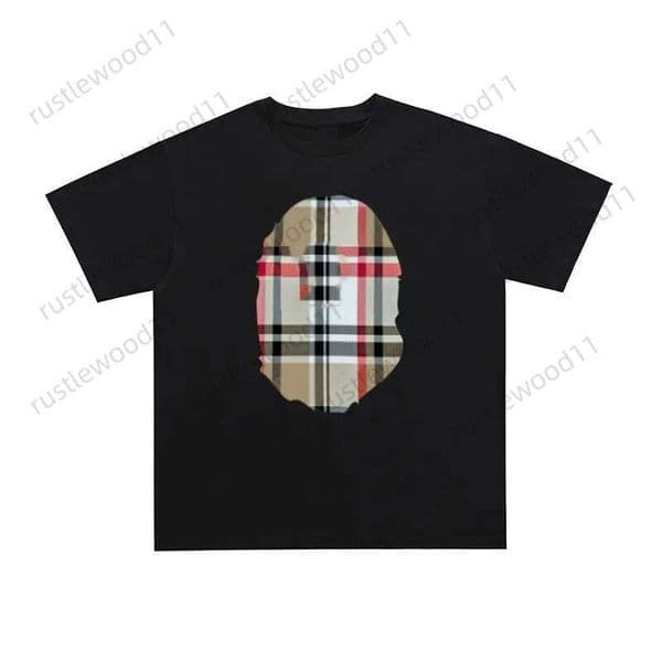 bapp shirt Men's Shirts Designer High Street Pure Cotton Camouflage Graffiti Shark Shirts Gothic Graphic Tee Street Wear Shirt Hip Hop Bathing App Baps Tee 2c7 241