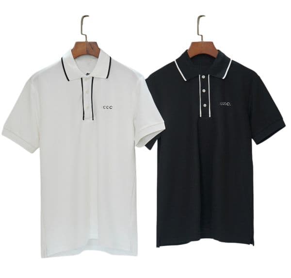 Summer new Men's Polos T-shirt Short Sleeves brand high quality Men's designer Polos Tees T-Shirts embroidery logo