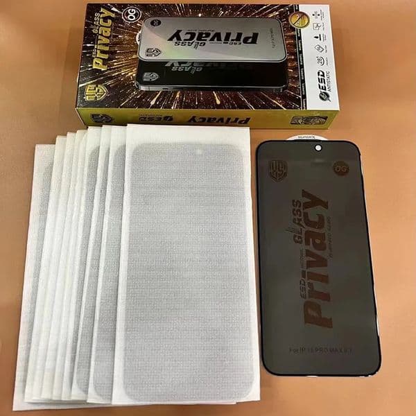 Privacy OG Full Cover Anti Spy Tempered Glass Screen For iPhone 17 Air 16 15 14 13 12 11 Pro Max 8