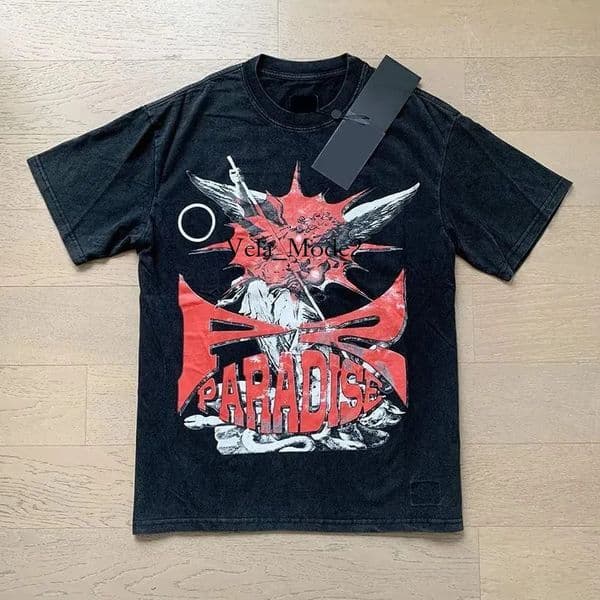 Helles Starlys Shirts Luxury Fashion Designer T Shirt Best High Quality Graphic Tees Retro Classic Hip Hop Streetwear Sleeve Summer Pure Cotton Shirts a7c ee9