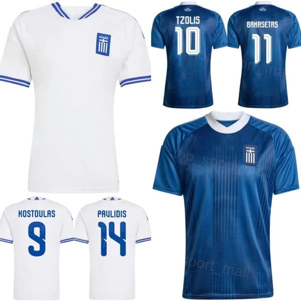 National 2026/27 Greece Soccer Jersey 21 TSIMIKAS 10 TZOLIS 7 MASOURAS 11 KOSTOULAS 5 RETSOS 1 VLACHODIMOS 23 TRIANTIS 2 VAGIANNIDIS 15 ROTA Football Shirt Kits Mans