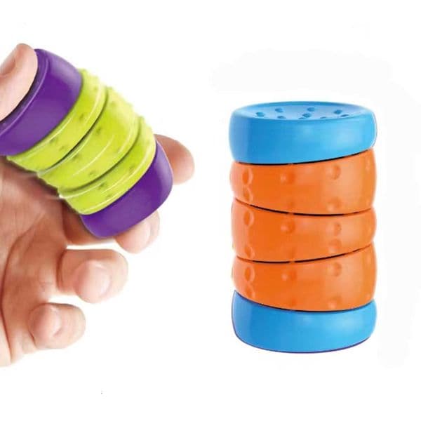 Toy Cube Spinner 3D Fidget Creative Modular Stress Relief Block Desktop Sensory Toy for Anxiety Autism ADHD Adult Kids OfficR260612