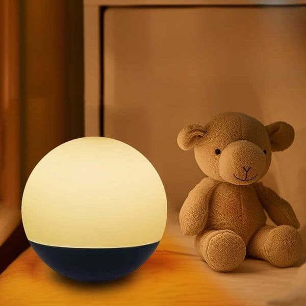 Rechargeable LED Light Ball Night Bedhead Lighting Desk Lamp Companion To Sleep Bedroom Living Room Decoration Atmosphere Light M260612