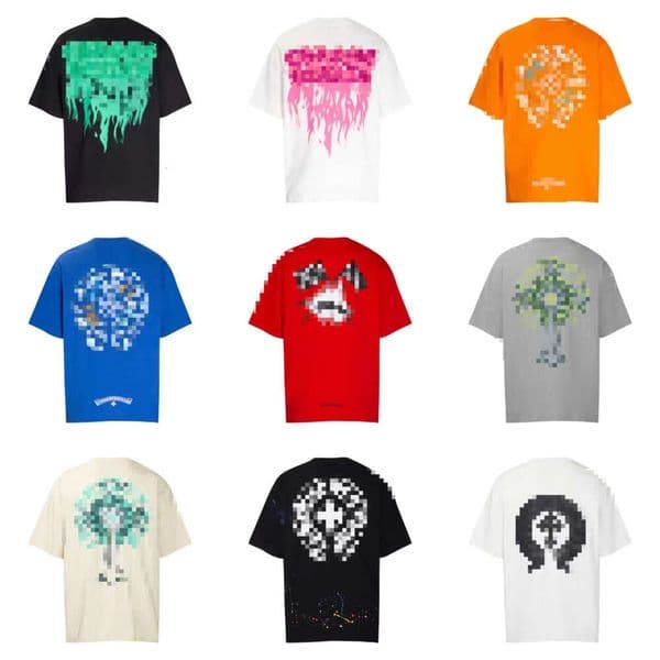 New Summer Trendy Short-Sleeve European American Street Style T-Shirt Series for Men and Women