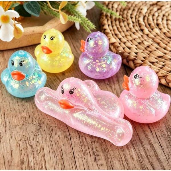 Maltose Soft Animal Squishy Cute Aurora Duck Squeeze Toy Stress Relief Decompression stress ball Stretch Creative toys gifts M260613