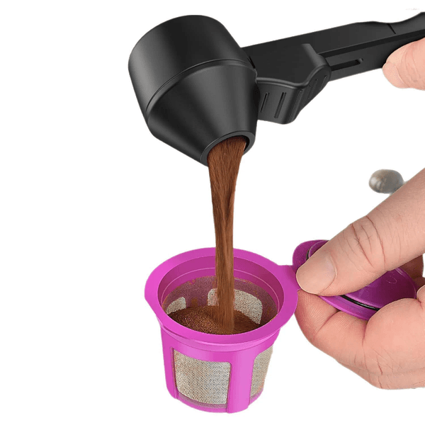 Coffee Scoops 1pcs Scoop With For Reusable K-cup Pot 2 Tablespoon Capacity Measuring Spoon Kitchen Accessories