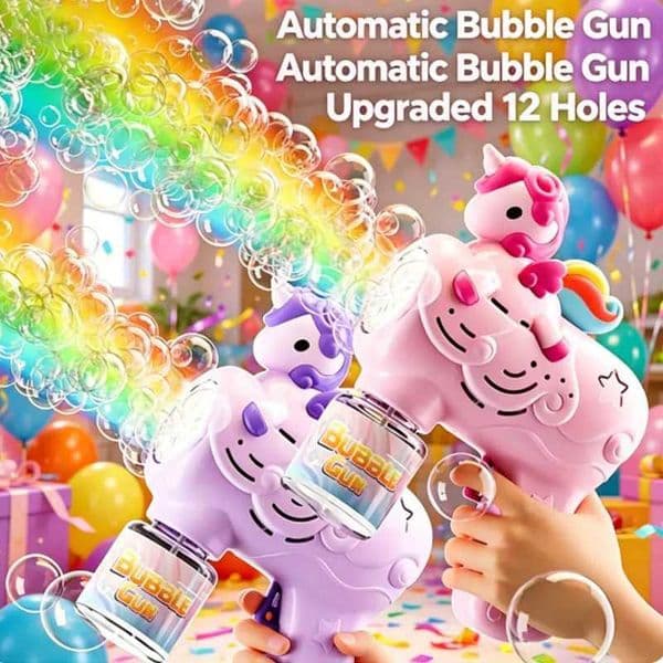 Bubble Machine Bubble Gun Toy Bubbles Machine Automatic Soap Blower for Kids Soap Bubble Summer Children Christmas Gifts L2606125JS2