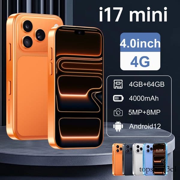 i17 is new popular cross-border mini smartphone with dual SIM cards, a hot-selling foreign trade product, available for immediate delivery