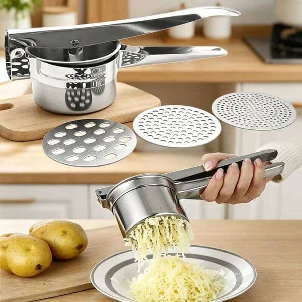 Stainless Steel Potato - Ricer Press for Fruits Vegetables Puree Kitchen Masher Tool