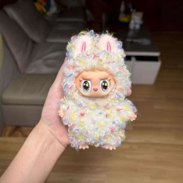 Doll LABUB Colorful Curlyhaired Doll Clothes 15Cm For 1St, 2Nd, And 3Rd Generations