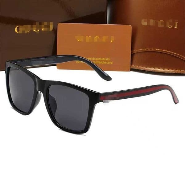 Classic Trendy Sunglasses For Men And Women Square Frame Fashionable Protection Strong Light Unique Style