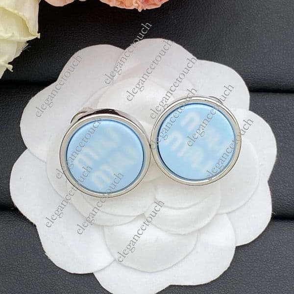 lunette miumous earrings 20 Styles Luxury Designer Earrings Letter MM Exquisite Socialite Style Modern Minimalist Design High Quality Party Gifts ccb